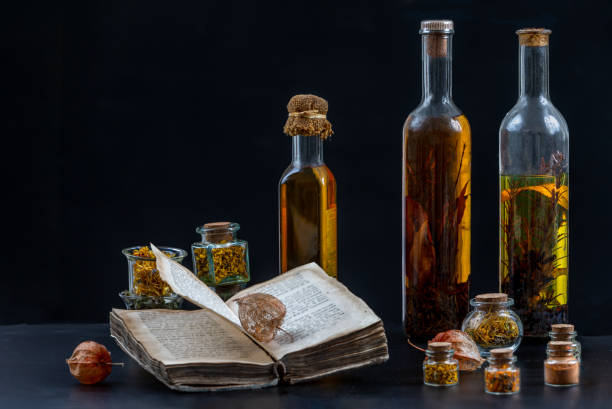 istock Apothecary- conceptual image ol alternative,herbal medicine 1467889335