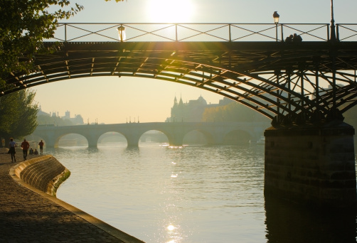 The Pont des Arts, Paris, France