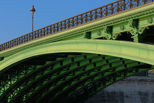 The Pont Notre-Dame and its elegant underside structure, Paris