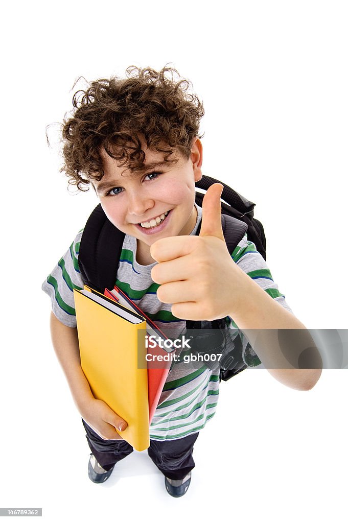 Ragazzo mostrando Segno di Ok - Foto stock royalty-free di 14-15 anni