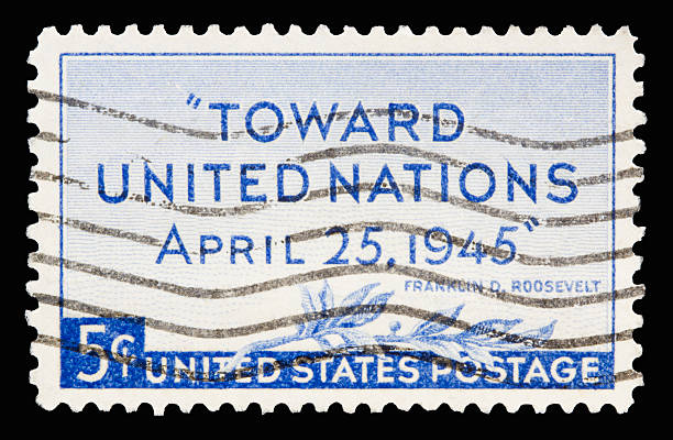 United Nations 1945 stock photo