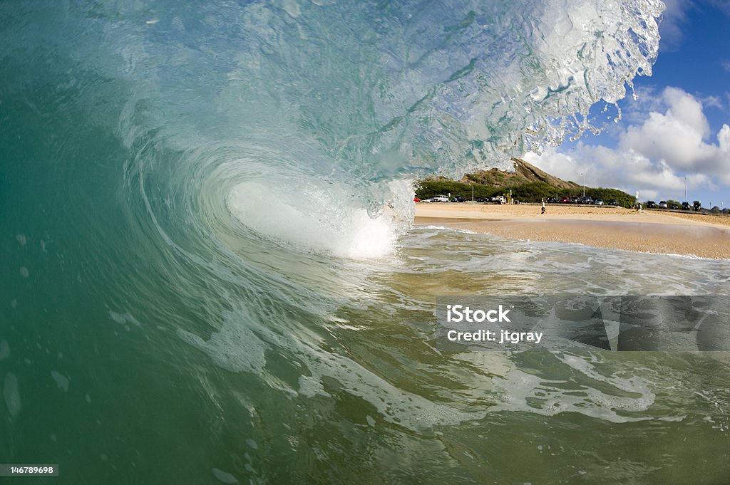 Cavo d'onda - Foto stock royalty-free di Isola di Maui