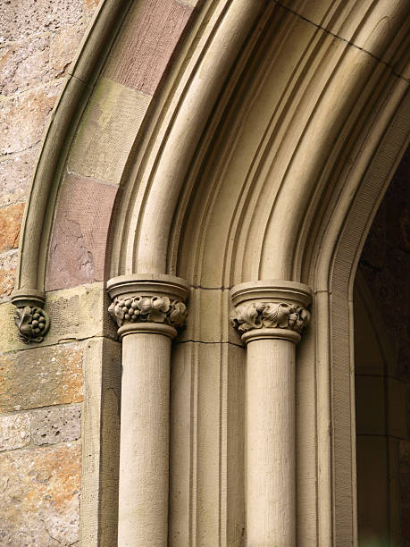 istock Historic Church Arch Detail 146790017