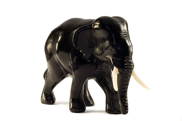 istock statue of black ebony elephant 146790748