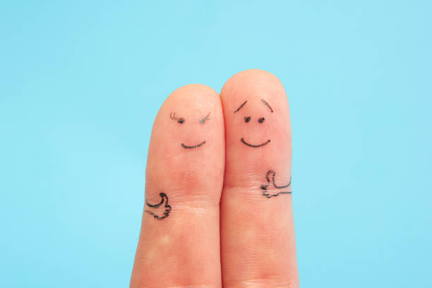 istock Vote concept. Like and dislike finger gesture. 1467908980