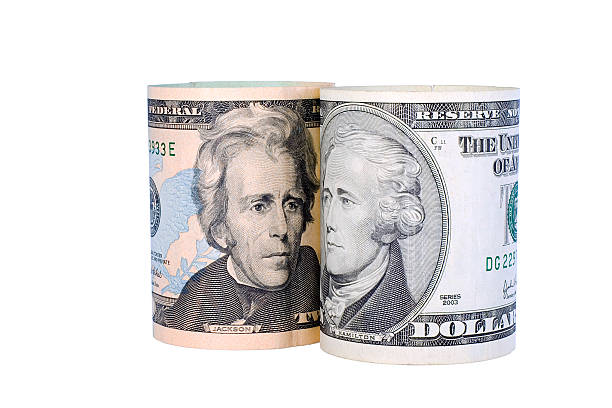 istock Ten and twenty dollars 146791040