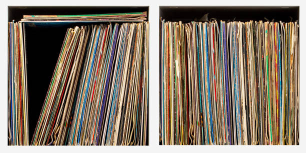 istock Vinyl records. Music background. Copy space. Banner 1467910696