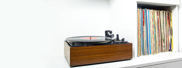 istock Vinyl records. Music background. Copy space. Banner 1467910870