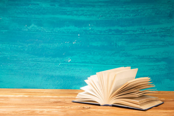 istock Vintage old hardback books. Education background. Back to school. Copy Space. 1467910938