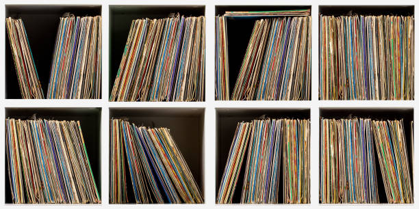 istock Vinyl records. Music background. Copy space. Banner 1467911098