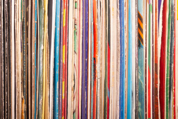 istock Vinyl records. Music background. Copy space. Banner 1467911156