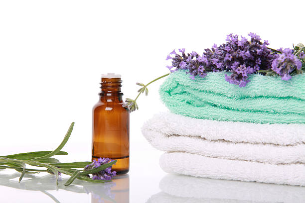 istock Aromatherapy oil and lavender 146791527