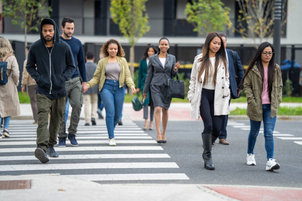 istock Business people walking on street 1467916171