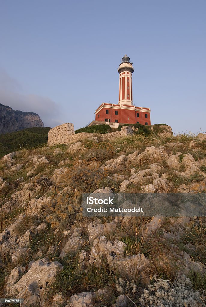 Latarnia morska, Capri - Zbiór zdjęć royalty-free (Bez ludzi)