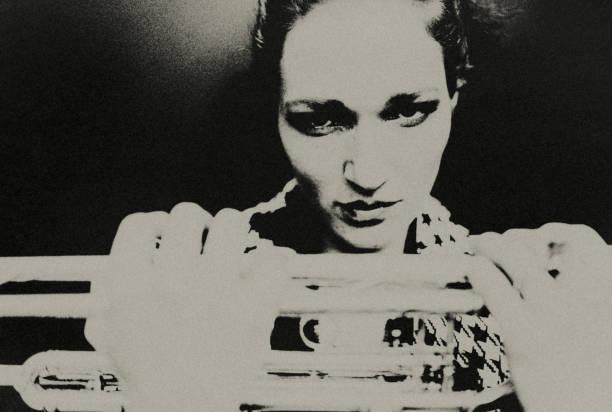 jazz. - passion women mystery art zdjęcia i obrazy z banku zdjęć