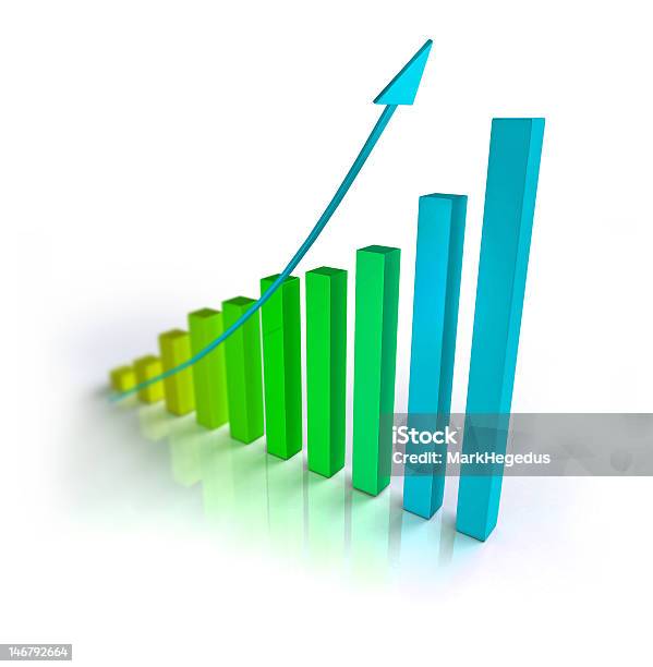 Gráfico De Crecimiento Foto de stock y más banco de imágenes de Gráfico - Gráfico, Ahorros, Analizar