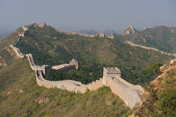 The Great Wall in China stock photo