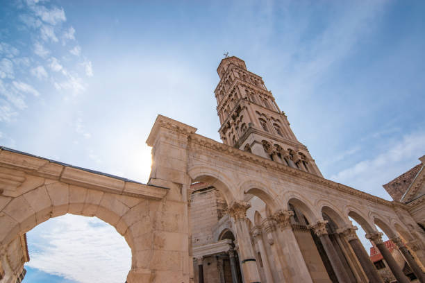 istock Cathedral of Saint Domnius, Catholic Cathedral in Split, Croatia. 1467930218