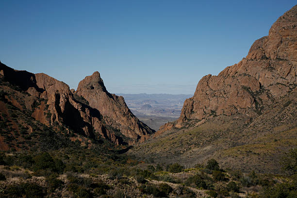 istock Chisos Basin Window, Big Bend National Park in Winter 146793169