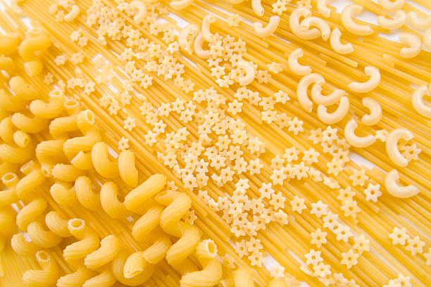 Pasta texture stock photo