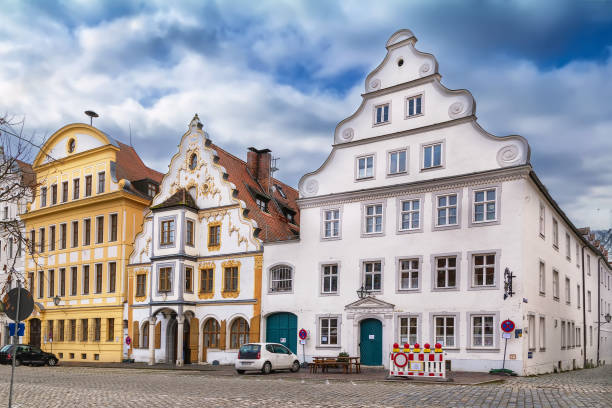 istock Karlsplatz square, Neuburg an der Donau, Germany 1467936800