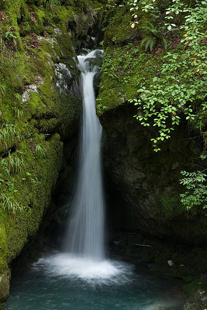 small waterfall stock photo