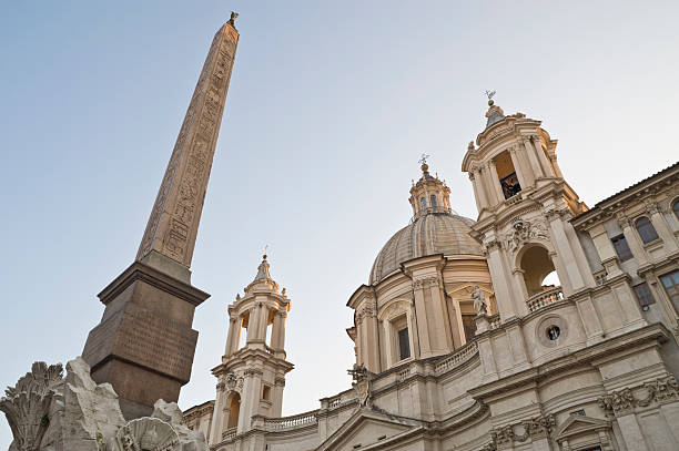 istock Agonalis Obelisk In Navona Square Rome 146794136