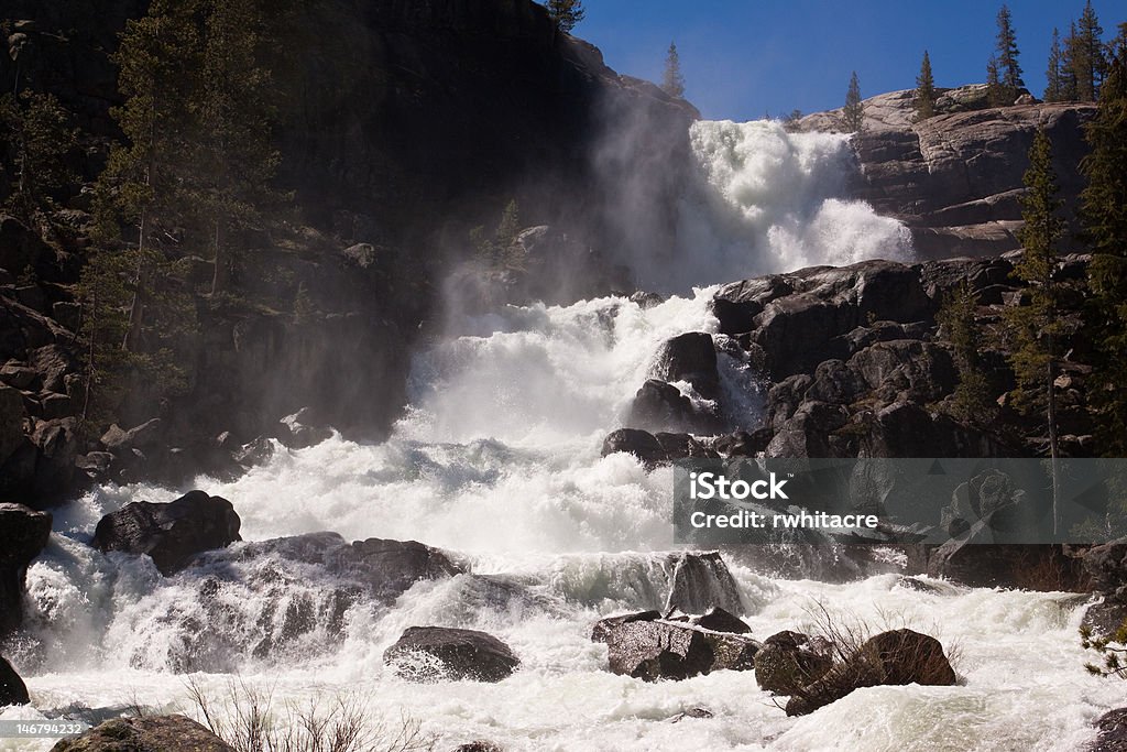 Tuolumne fällt - Lizenzfrei Fluss Tuolumne Stock-Foto