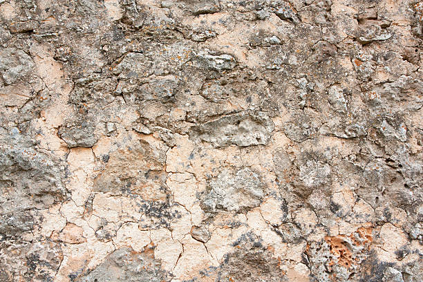 Rocky wall texture stock photo
