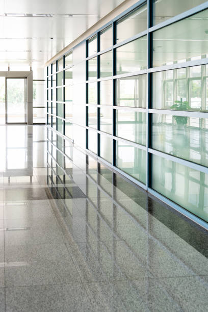 istock Corridor of modern office building 1467945736