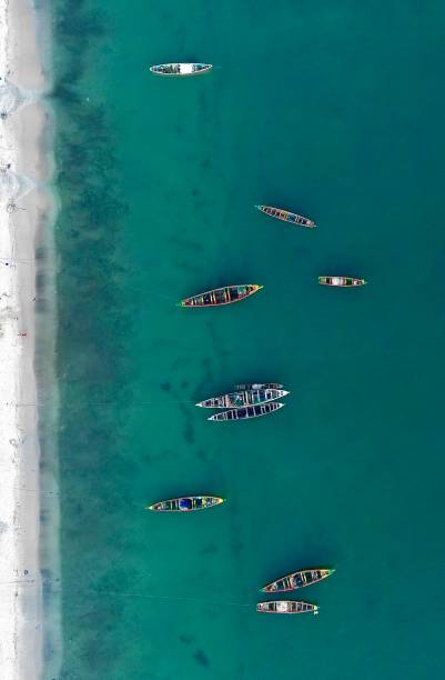 Fishermen’s canoes