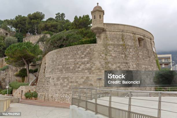 Fort Antoine Monaco Stock Photo - Download Image Now - Fort, Monaco, Amphitheater