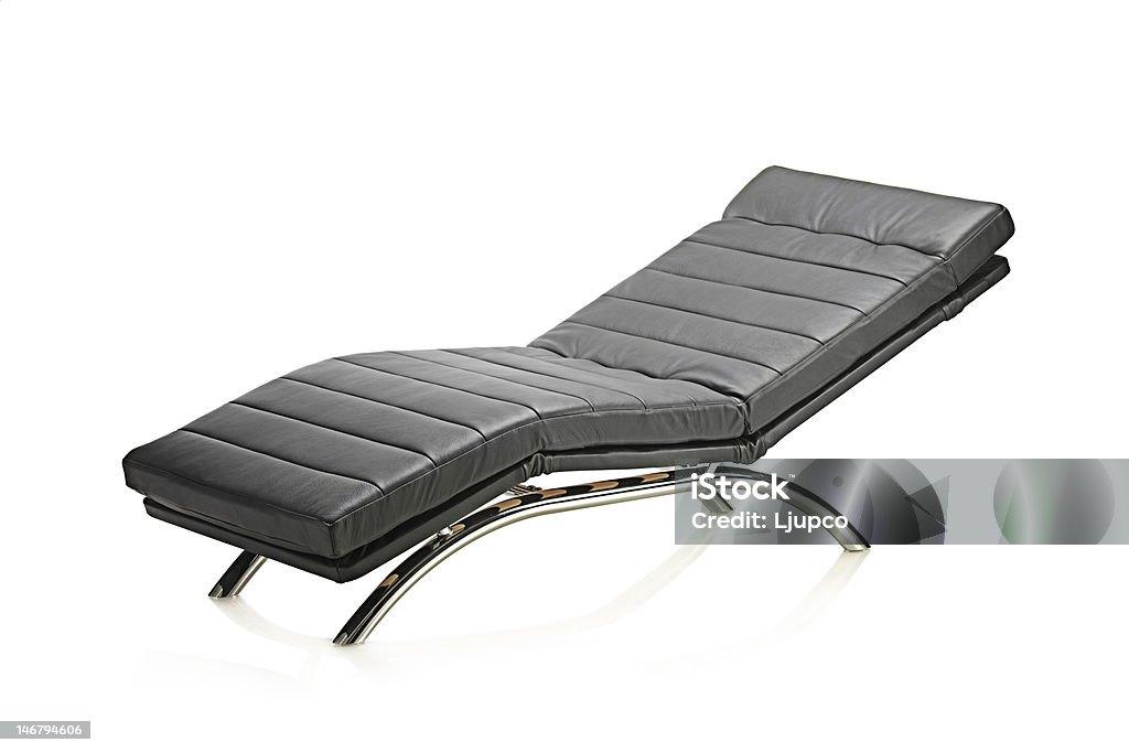 Moderna, silla de cuero - Foto de stock de A la moda libre de derechos