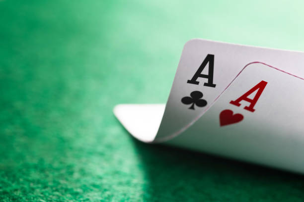 Two aces on gambling table Two aces on gambling table. pair stock pictures, royalty-free photos & images