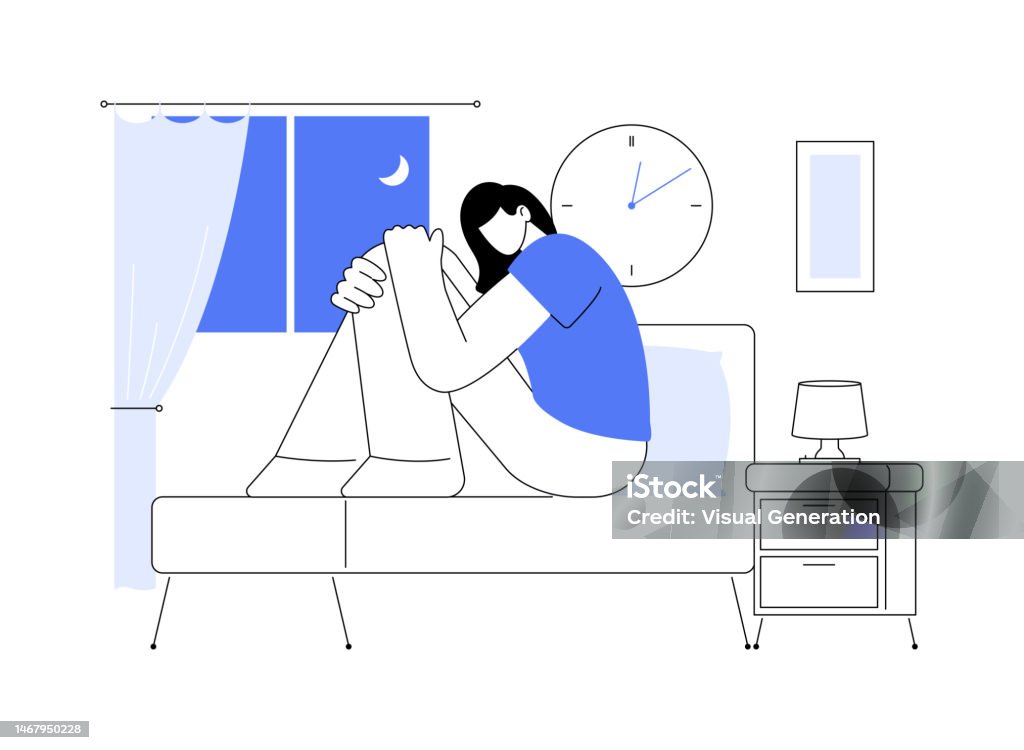 Sleep Abstract Sleep Behavior Disorder Abstract Concept Vector Illustration Stock ...