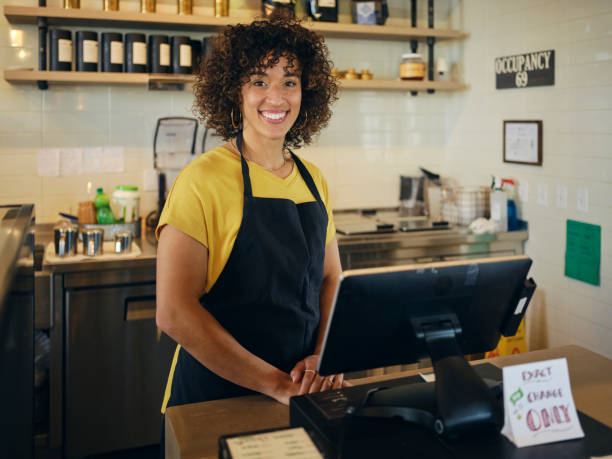 istock Customers and Employees in a Coffee Shop 1467951577