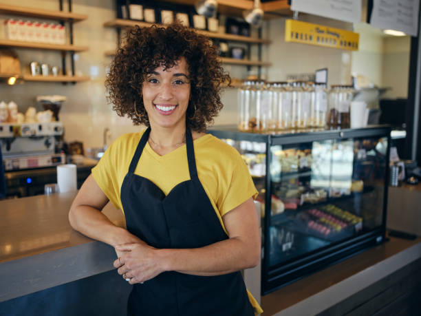 istock Customers and Employees in a Coffee Shop 1467951595