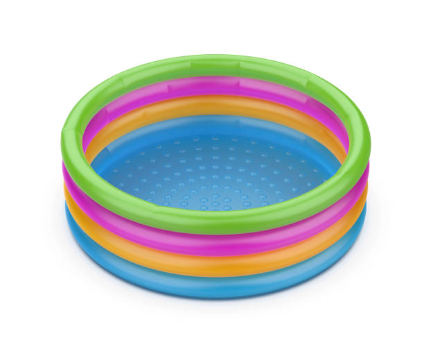 istock Colorful children’s inflatable pool 1467953290