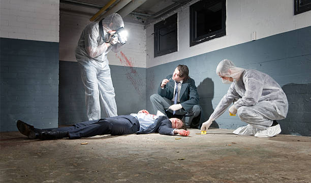 investigação criminal - forensic science flash - fotografias e filmes do acervo