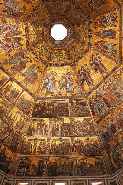 istock Byzantine mosaic in baptistery 146796068