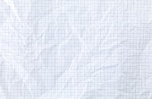 Checkered Crumpled Paper Background