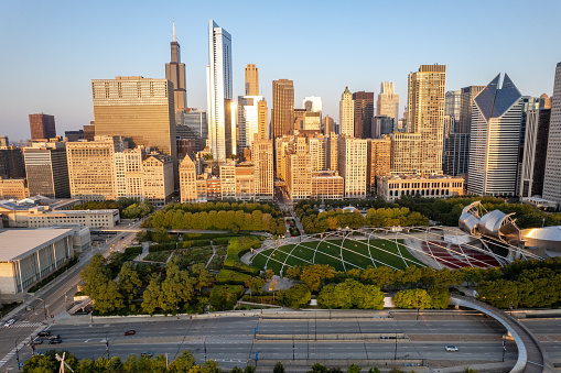 Above Chicago