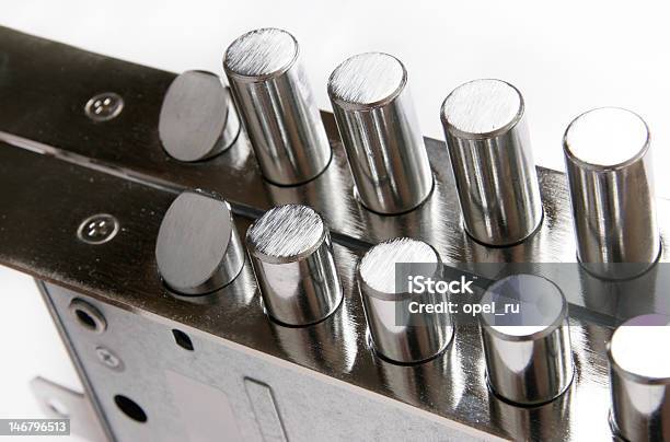 Mecanismo De Bloqueio - Fotografias de stock e mais imagens de Alumínio - Alumínio, Aço, Cadeado