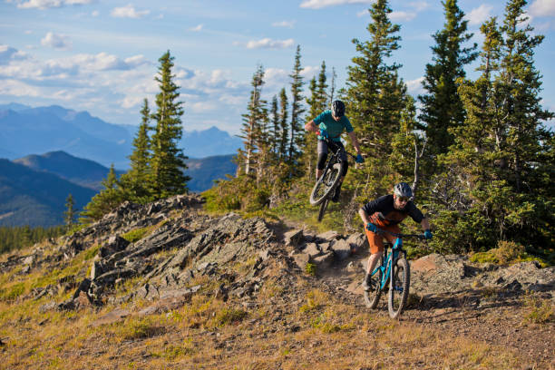 istock Mountain Bike Jump 1467965998