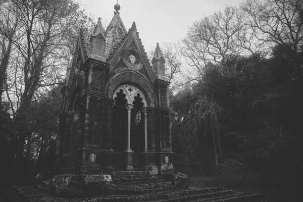 istock Mausoleum in the woods 1467966052