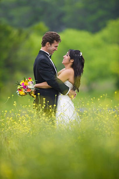 istock Bride & Groom Outdoors 146796855