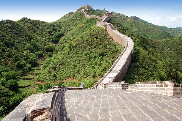 Great Wall of China stock photo