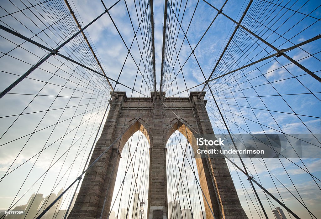 Brooklyn Bridge - Lizenzfrei Amerikanische Kontinente und Regionen Stock-Foto