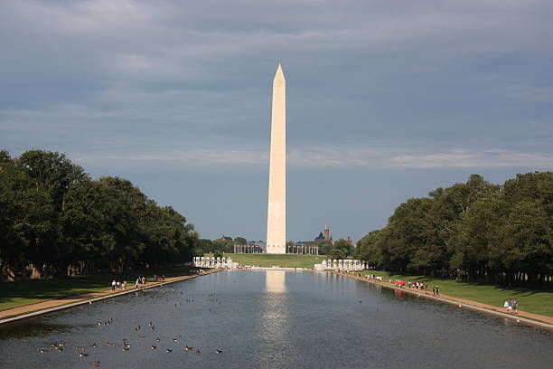 istock Washington Monument viewed from the Lincoln Memorial 146797593