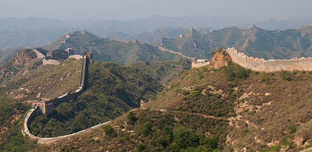 The Great Wall in China stock photo
